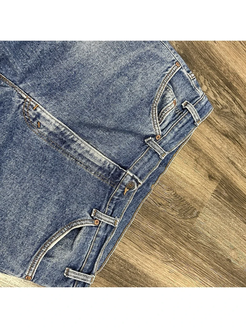 Vintage Levis Jeans Mens 36x30 Blue Denim 505 Orange Tab Straight American 90s
